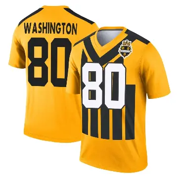 ＃80 Youth Darnell Washington Gold Legend Pittsburgh Steelers Alternate 1933 Throwback Performance Jersey