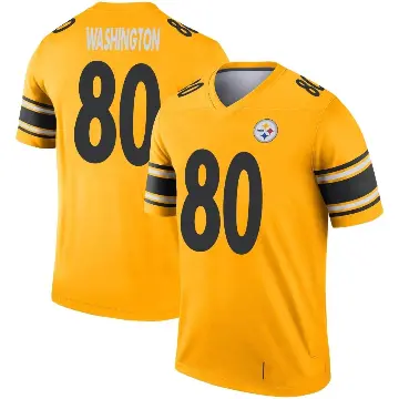 ＃80 Youth Darnell Washington Gold Legend Pittsburgh Steelers Inverted Jersey